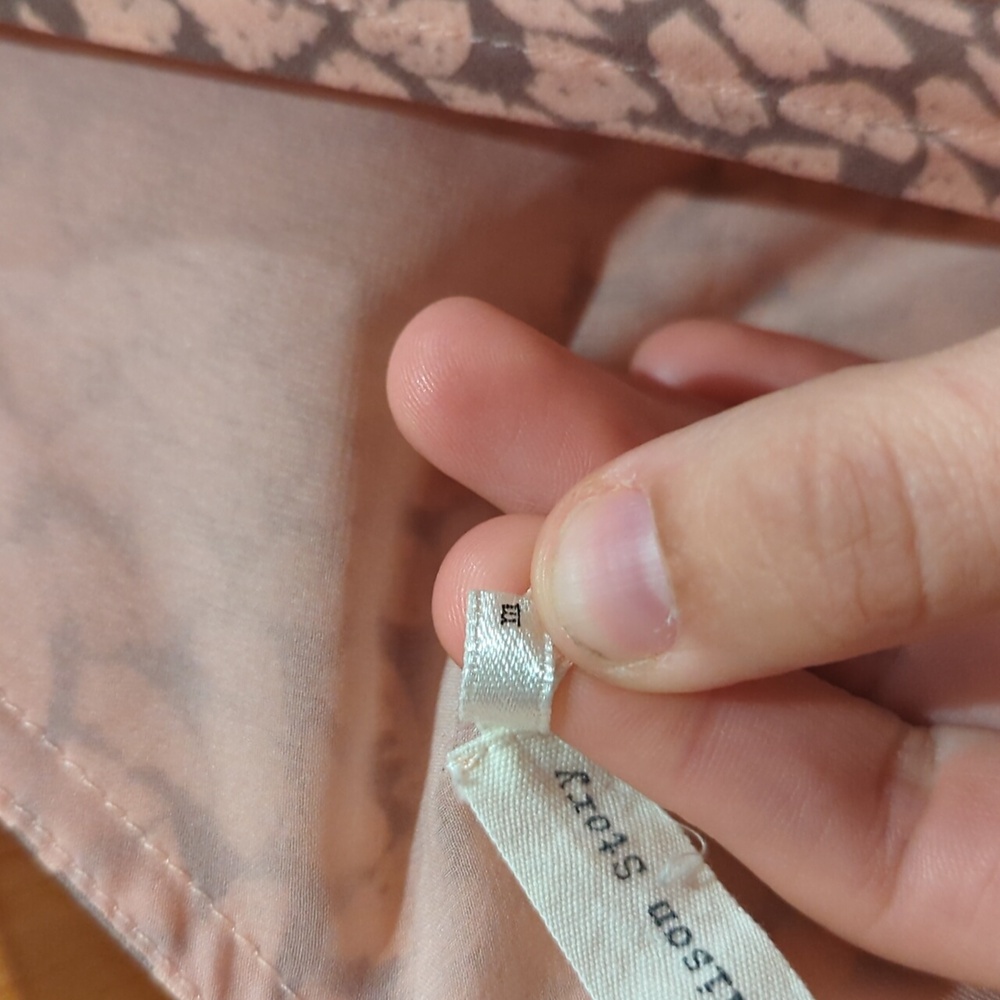 100% Silk Anthropologie Maxi Dress - Picture 3 of 8